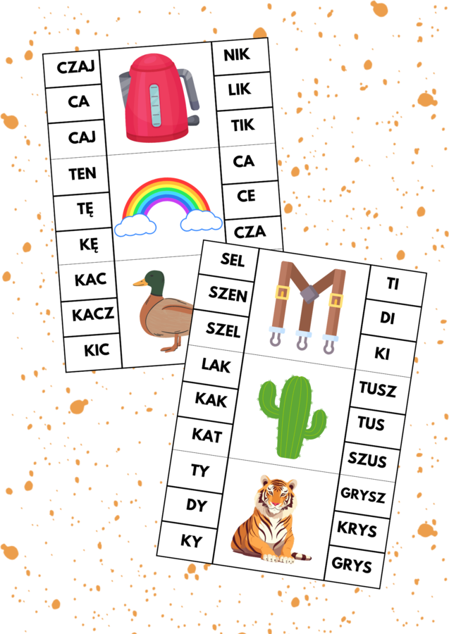 RÓŻNICOWANIE GŁOSEK