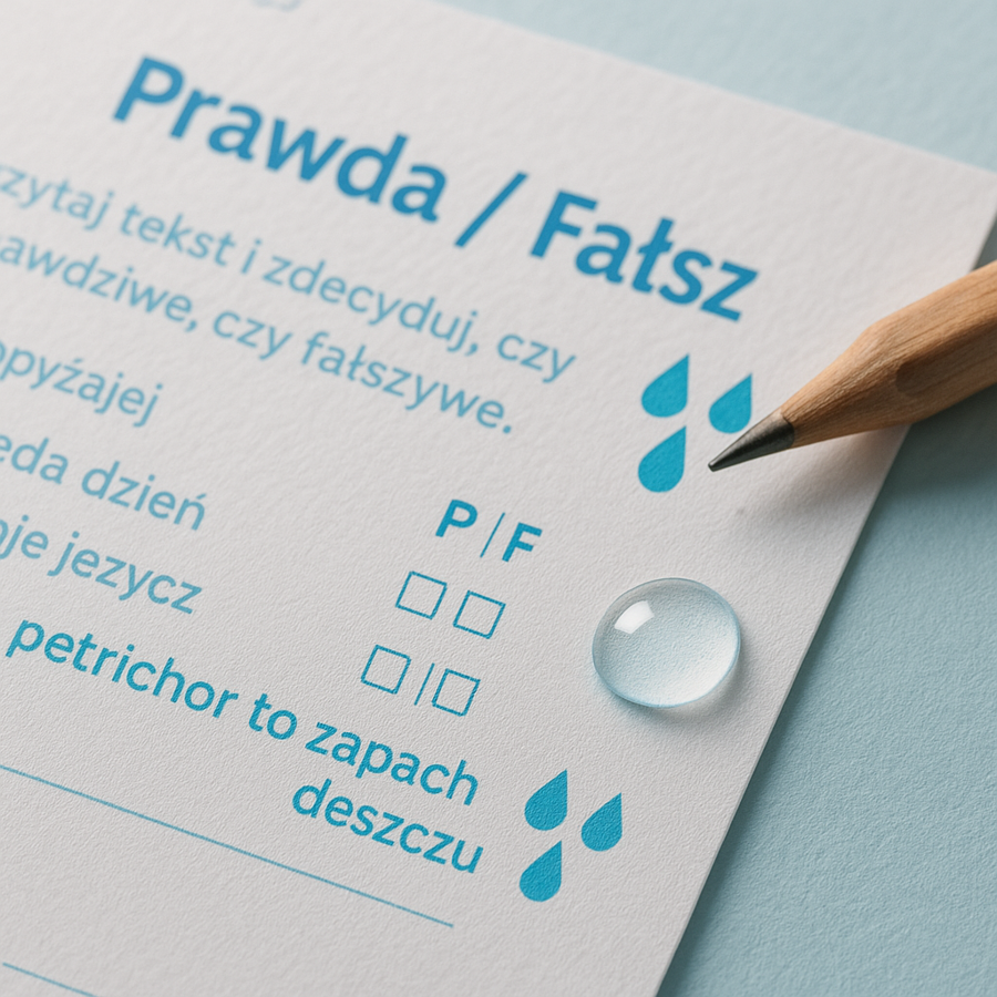 Karty pracy „Deszczowa pogoda”