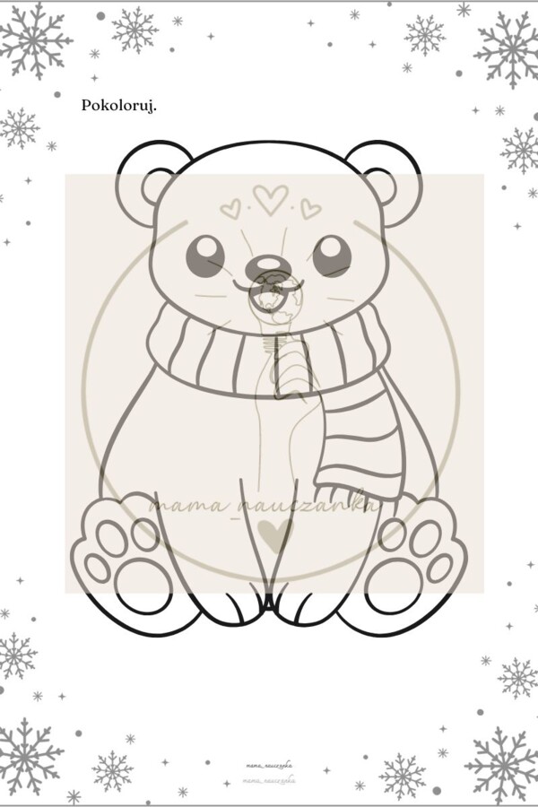 Zimowa książeczka aktywności