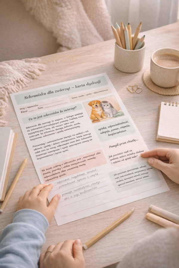 Schronisko dla zwierząt – karta dyskusji