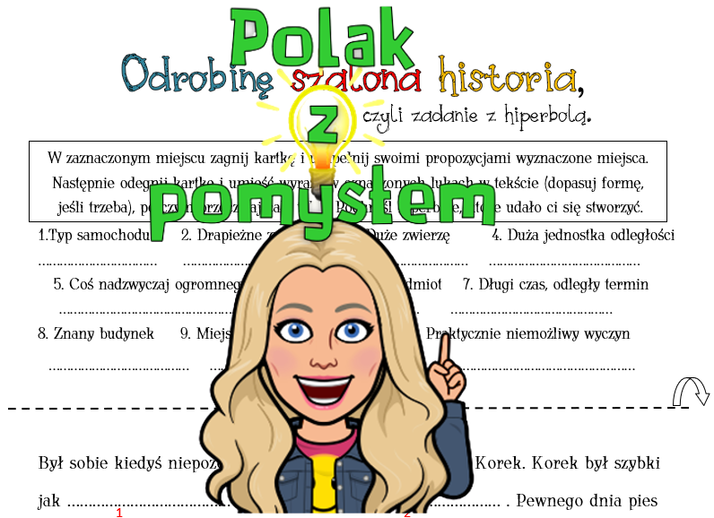 Odrobinę szalona historia z hiperbolą