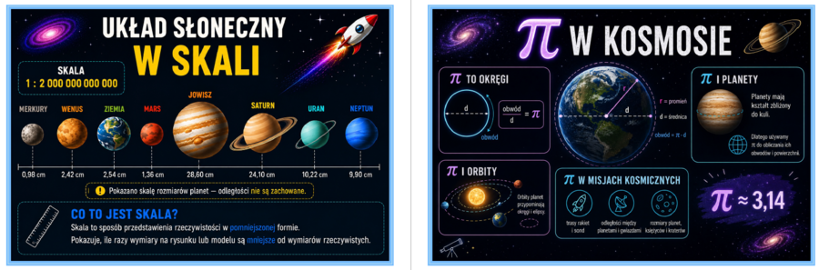 Matematyka w kosmosie – gazetka szkolna PDF