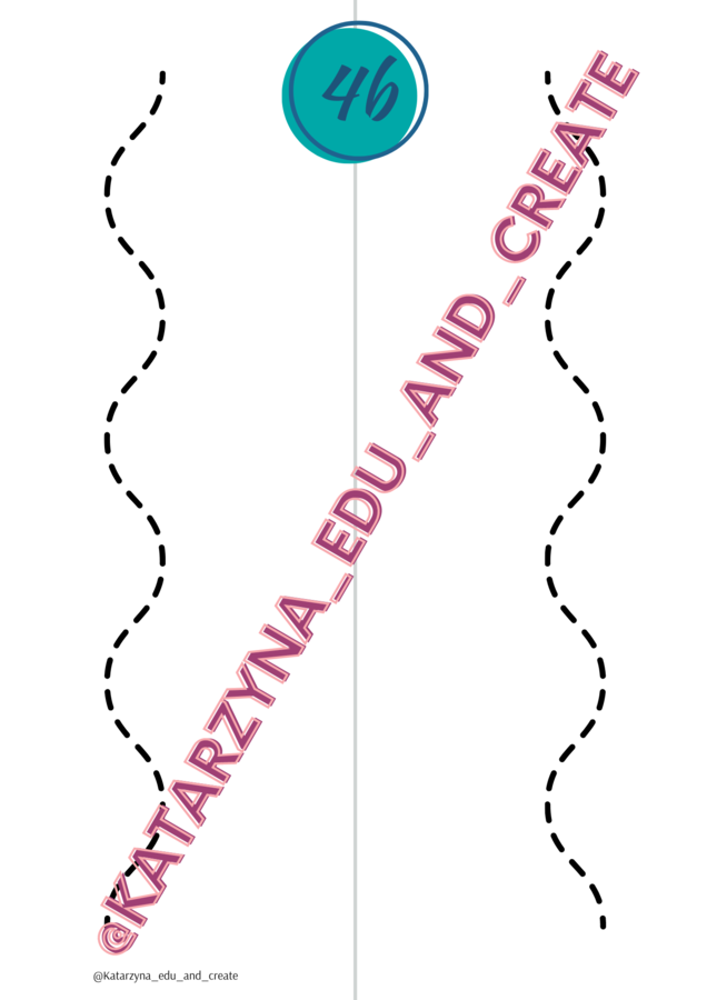 Skoordynuj swój mózg - zygzaki - ćwiczenia grafomotoryczne