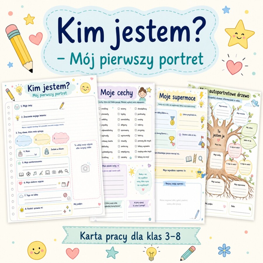 Kim jestem? Mój pierwszy portret