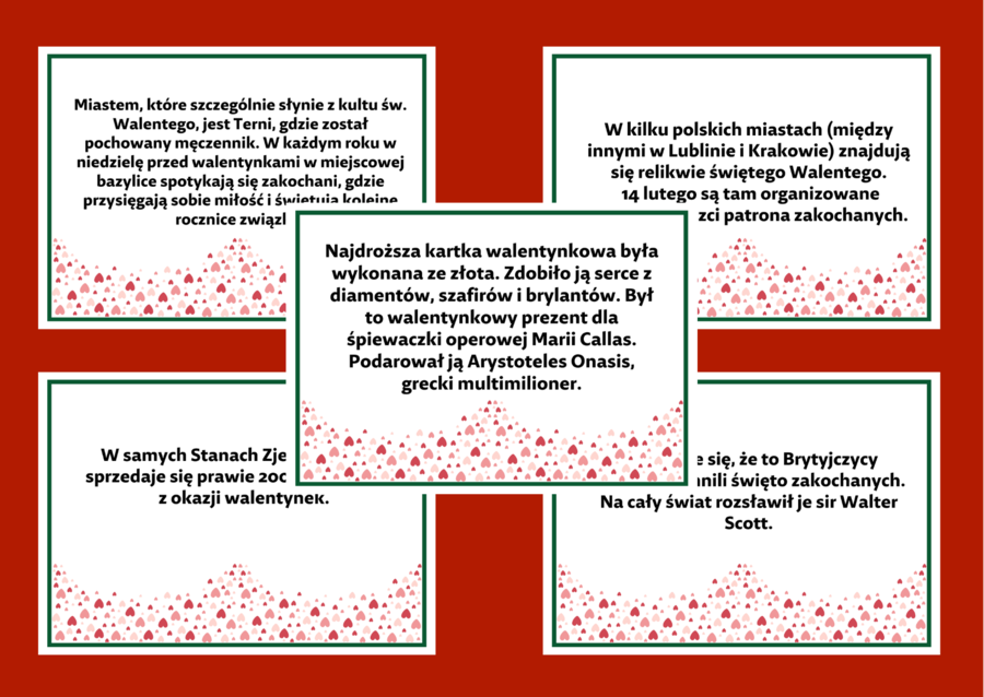 WALENTYNKI – gazetka – biblioteka – świetlica – 15 stron – wersja 3