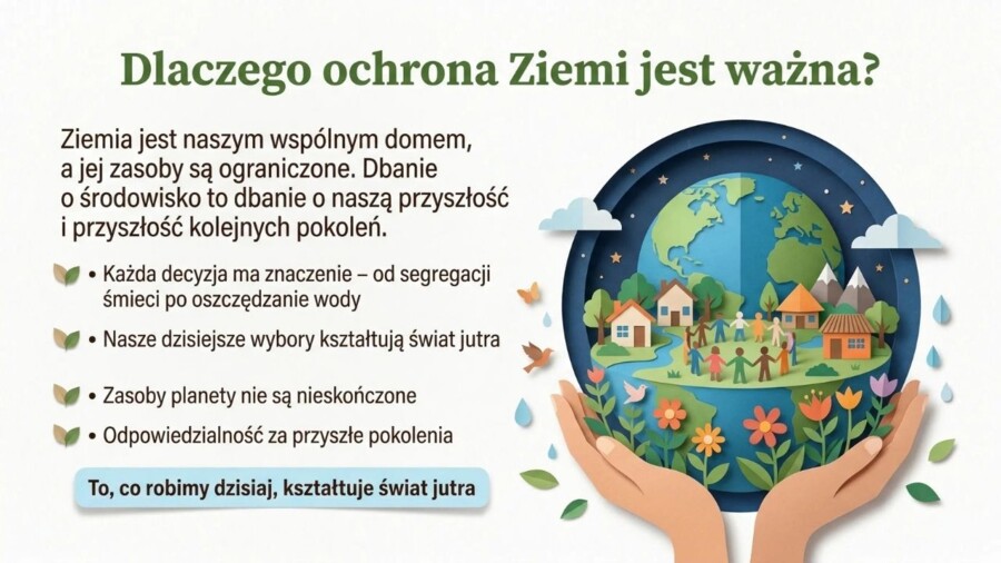 Ekologia - gazetka, prezentacja, plansze