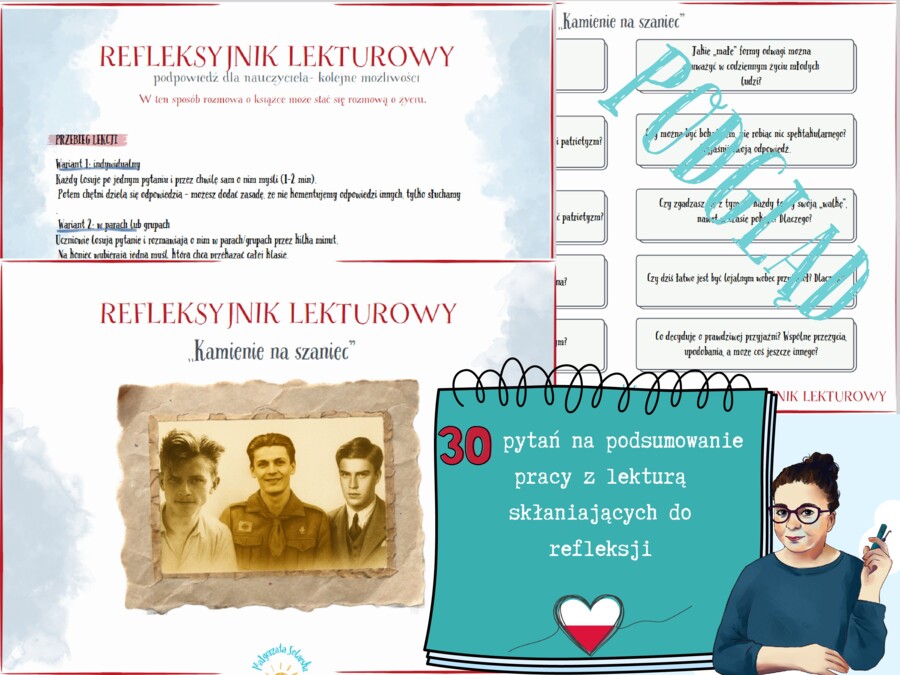 Refleksyjnik- ,,Kamienie na szaniec"