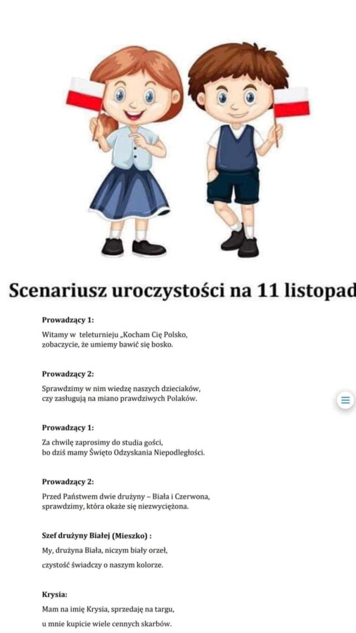 2 SCENARIUSZE NA 11 LISTOPADA