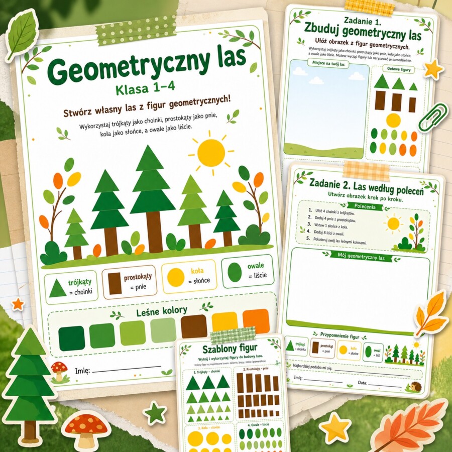 Geometryczny las