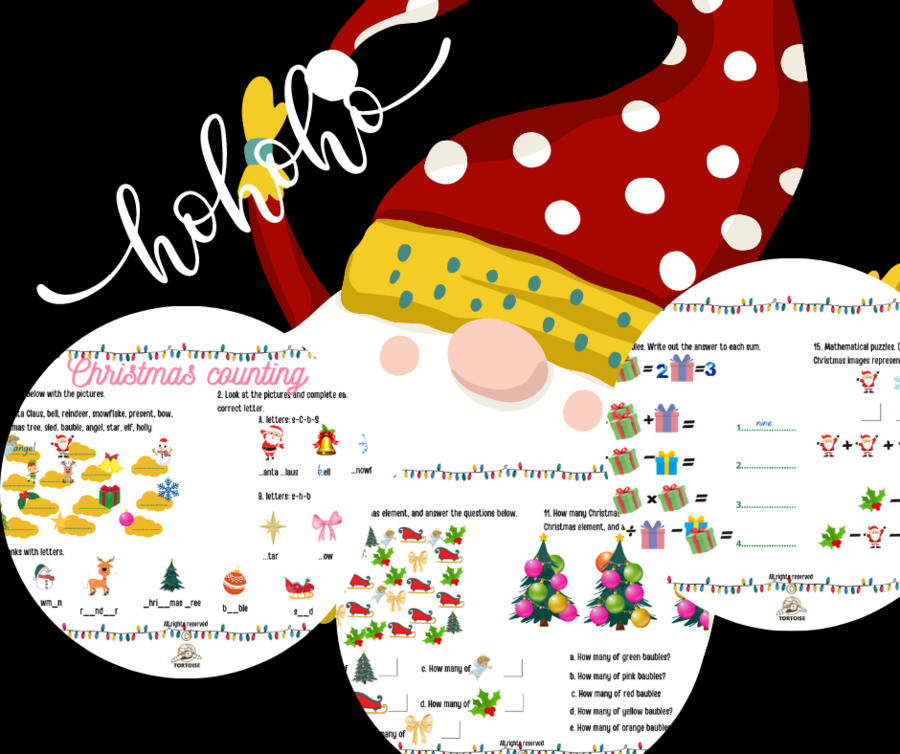 Christmas counting, czyli liczymy po angielsku do 11 z wykorzystaniem magii Świąt