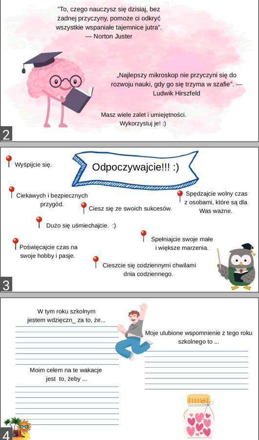 Godzina wychowawcza. Podsumowanie. Rewalidacja.