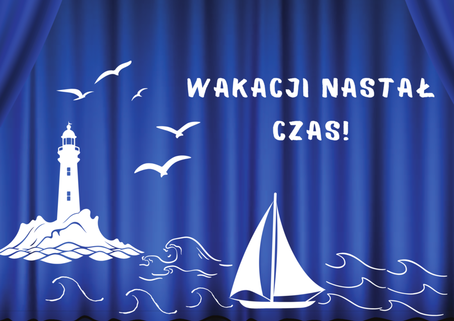 Dekoracja na zakończenie roku szkolnego - Wakacji nastał czas!