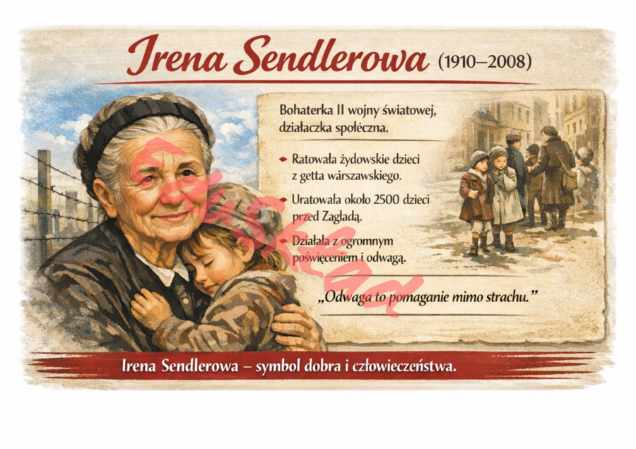 🌷 Zestaw plakatów edukacyjnych „Wybitne Polki” – Dzień Kobiet (8 marca)