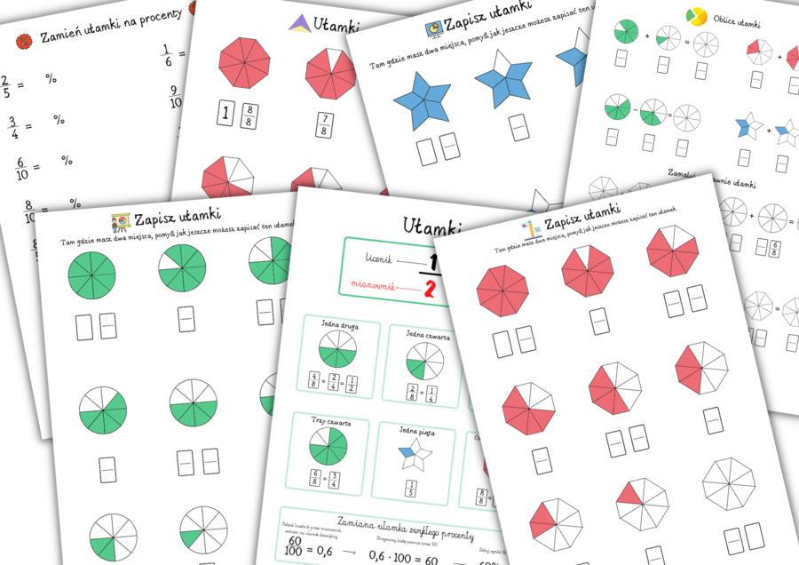 Ułamki i procenty