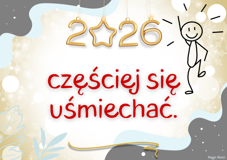 2026 Postanowienia noworoczne – gazetka szkolna do klasy | Cele uczniów | NOWY ROK