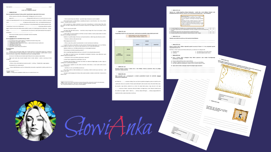 Sprawdzian z rozdz. III pt. „Dziedzictwo antyczne” do podręcznika wydawnictwa WSiP „Zamieńmy słowo” dla klasy 5