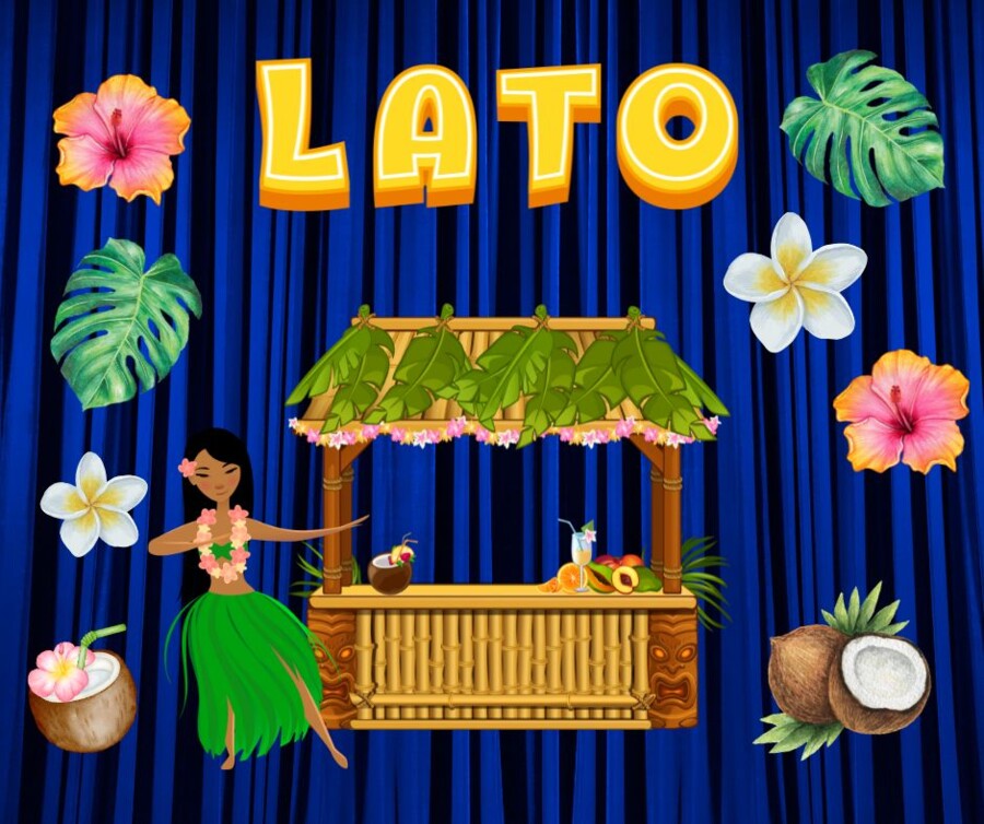 Dekoracja Przedszkolna „Lato na Hawajach”