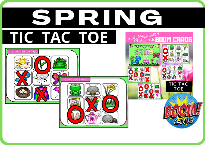 SPRING - TIC TAC TOE - GRA KÓŁKO KRZYŻYK