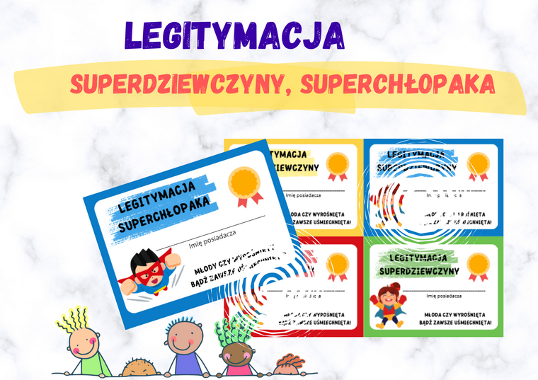 Legitymacja supedziewczyny i superchłopaka