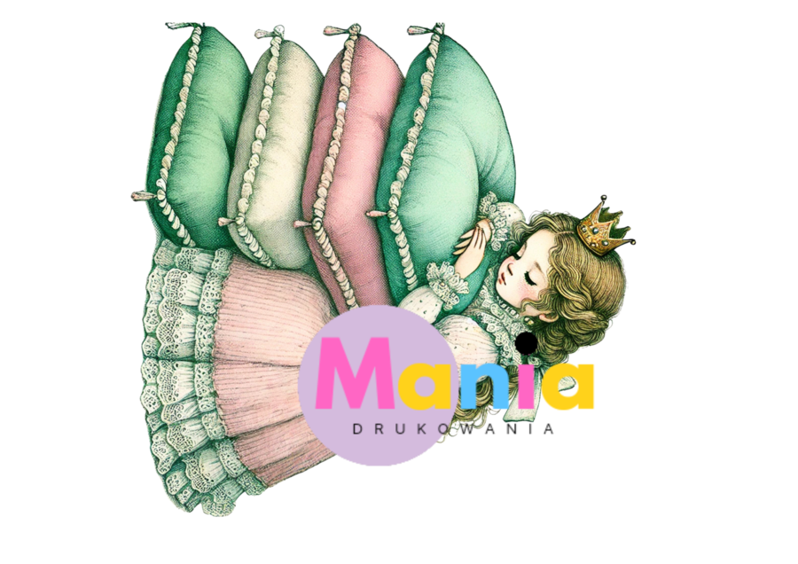 Dzień Postaci z Bajek -girlanda z napisem i ilustracje z postaciami z bajek