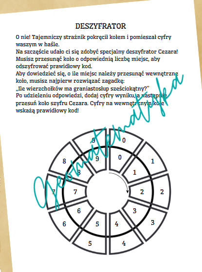 Escape Room – Misterium Brył - powtórzenie ostrosłupy i graniastosłupy klasa 8