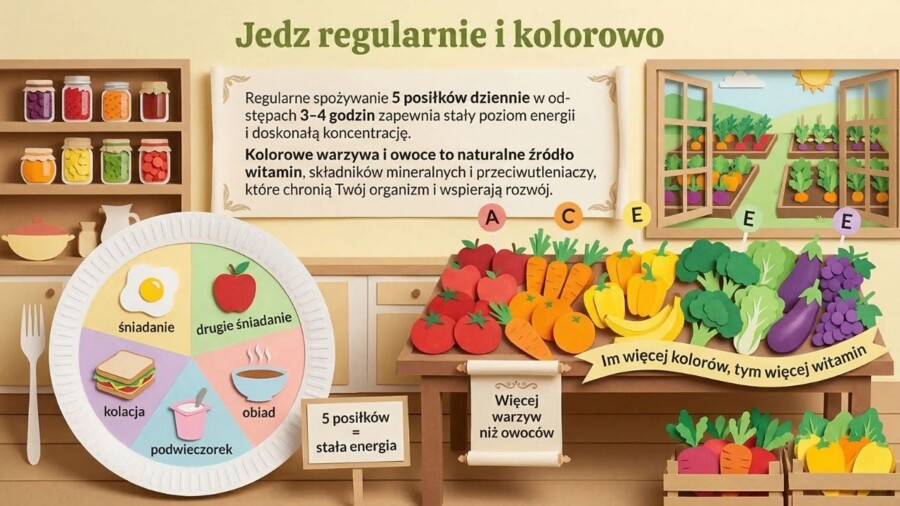 Światowy Dzień Zdrowia - 7 kwietnia. Jak dbać o ciało i umysł każdego dnia (gazetka szkolna / prezentacja)