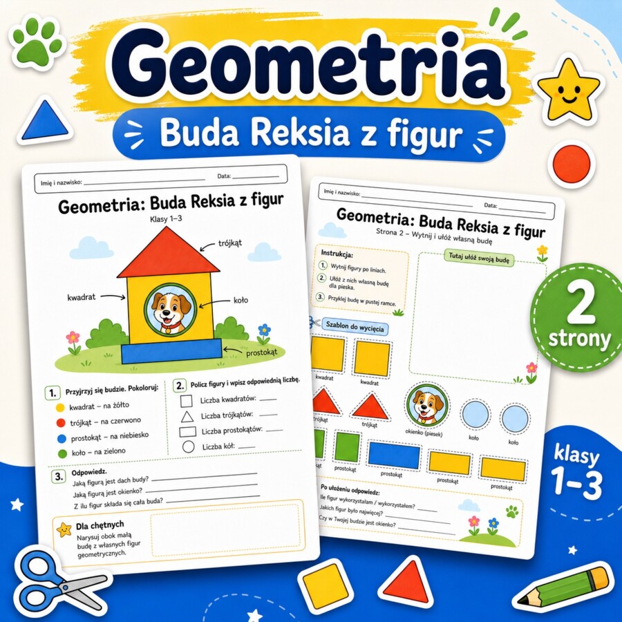Geometria. Buda Reksia z figur