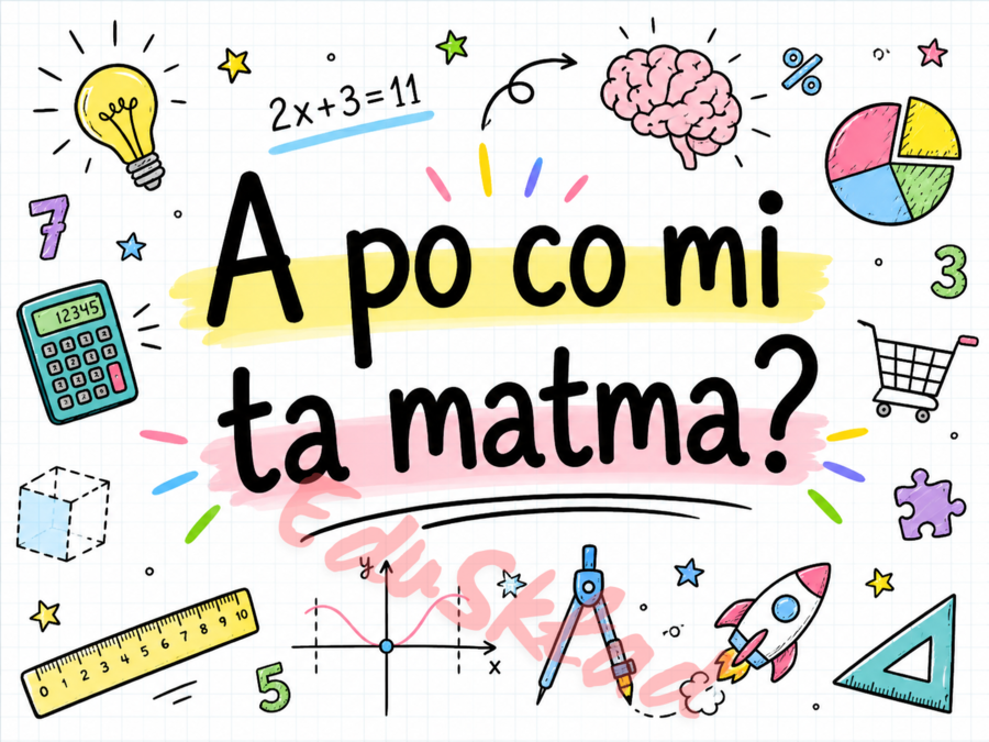A po co mi ta matma? – gazetka ścienna, która pokazuje matematykę z zupełnie innej strony 🧠📊🧩