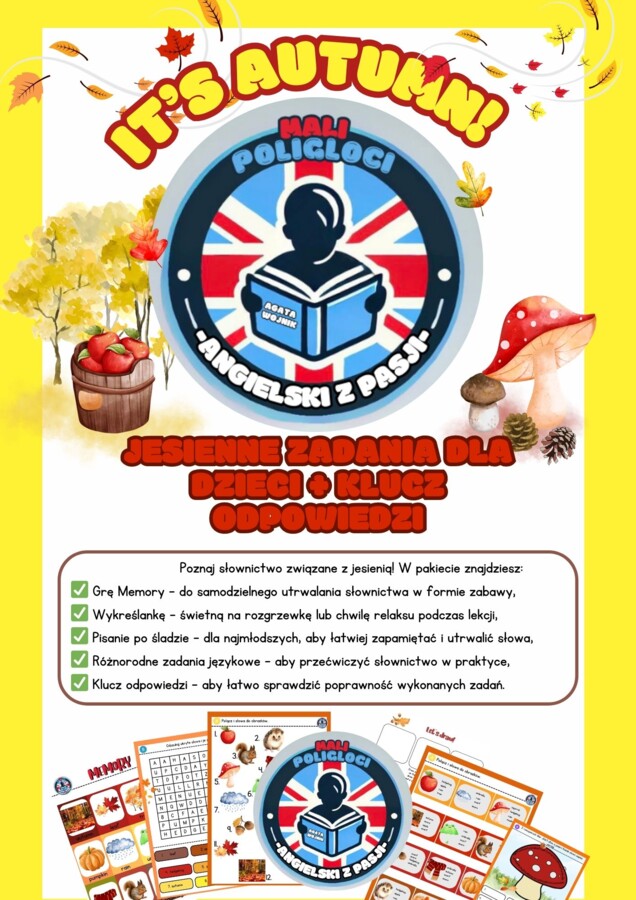 Hello Autumn! Learn English Words 🍁