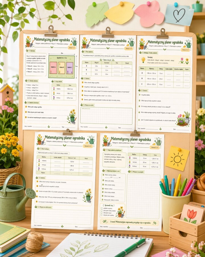 Matematyczny planer ogrodnika