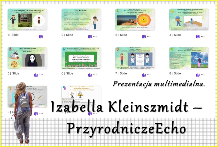 Prezentacja multimedialna w genial.ly „O czym będziemy się uczyć na zajęciach edukacji zdrowotnej w klasie 5?”. Edukacja zdrowotna. Klasa 5. Dział „Moje zdrowie psychiczne”.
