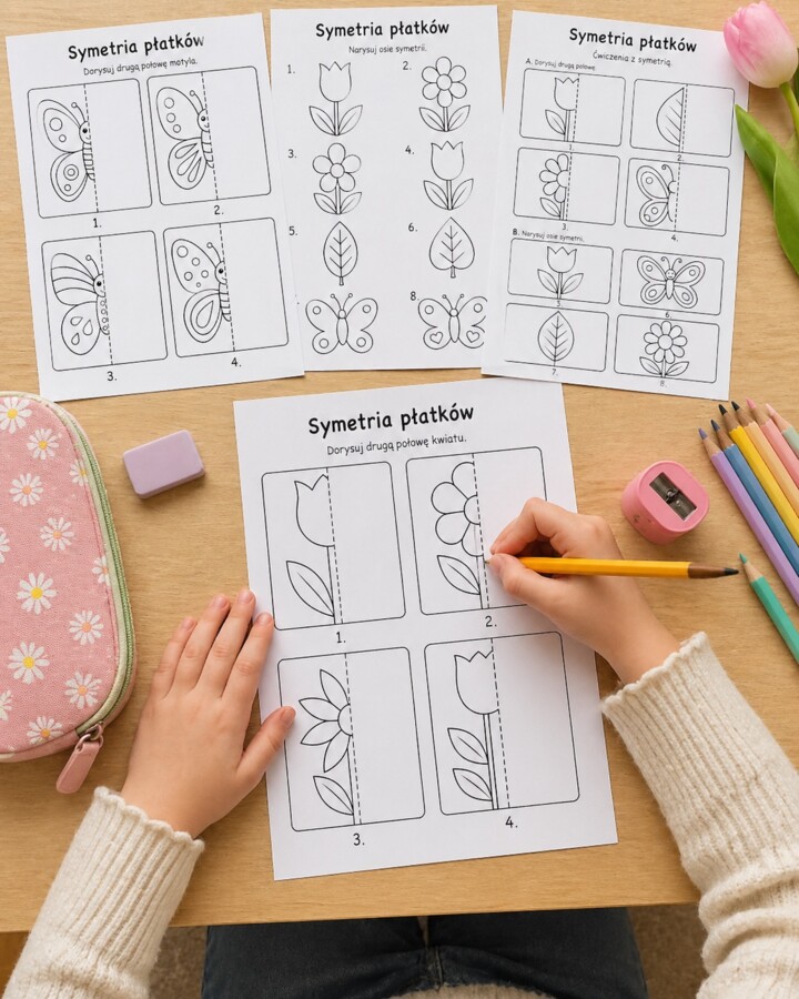 Symetria płatków