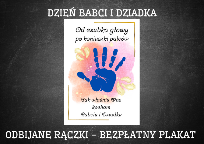 Odbijane rączki - bezpłatny plakat