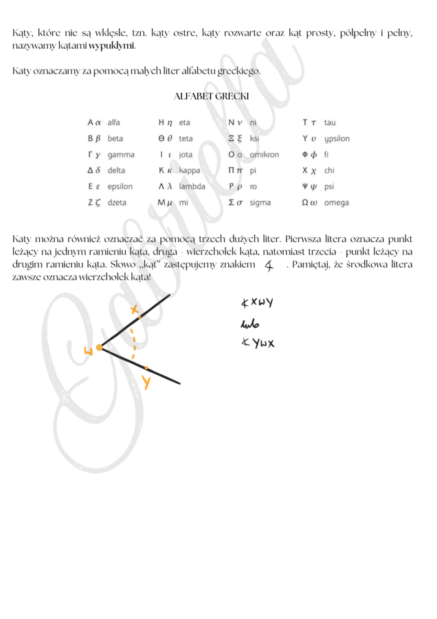 Wklejka klasa 5. Temat: Kąty. Rodzaje kątów.