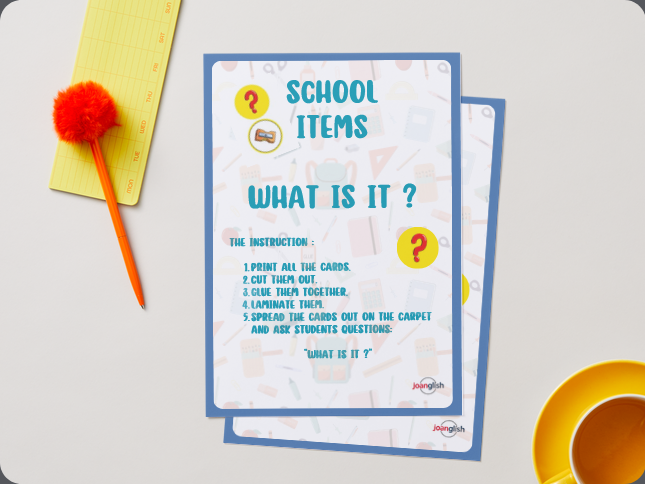 School Items. Kids Can 1. What is it ?