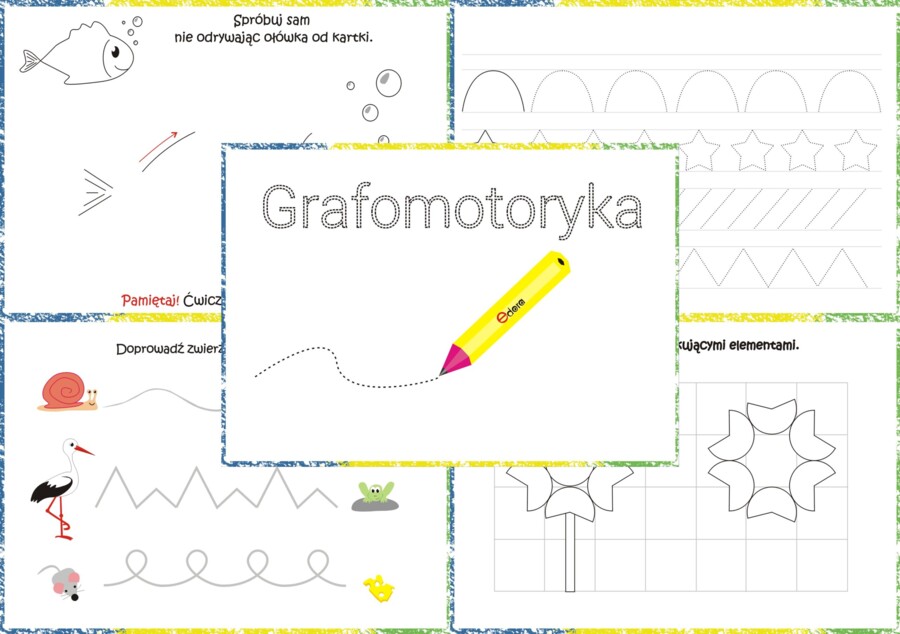 Przedszkole. Grafomotoryka