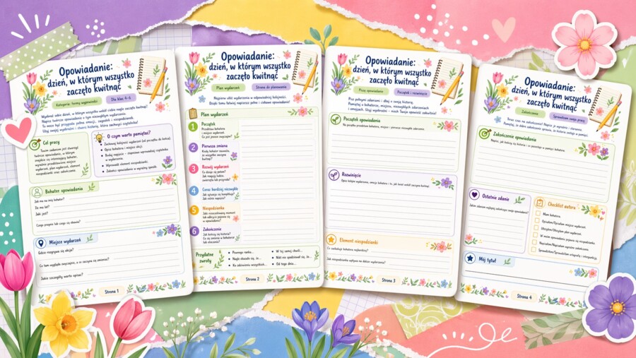 Opowiadanie: dzień, w którym wszystko zaczęło kwitnąć