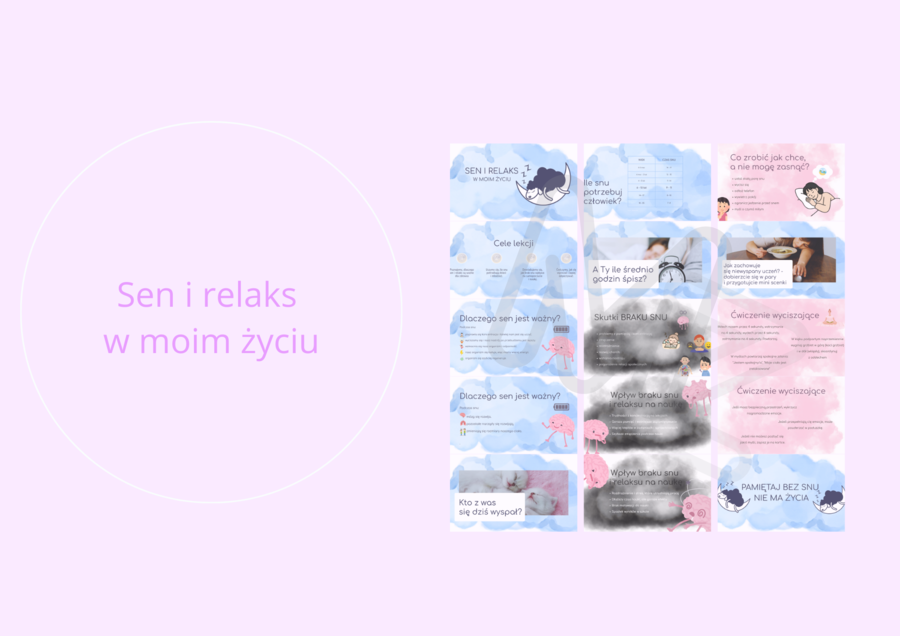 Prezentacja - SEN I RELAKS W MOIM ŻYCIU