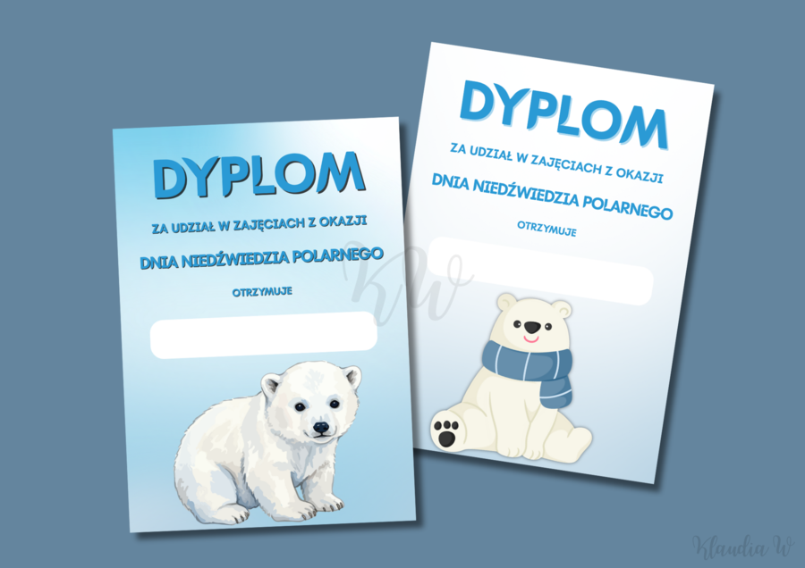 Dzień Niedźwiedzia Polarnego - zestaw