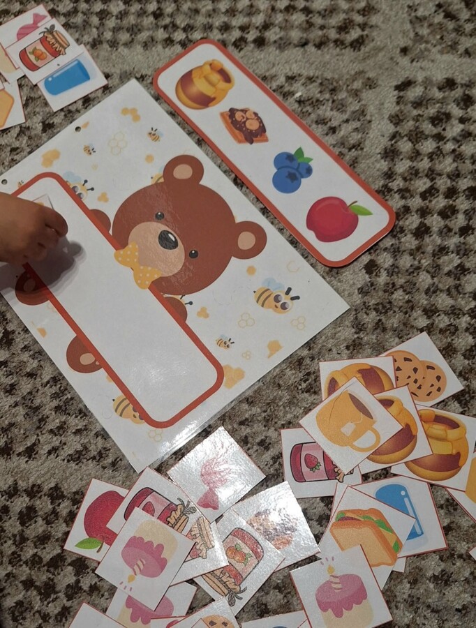 Dzień Misia - Układanka lewopółkulowa