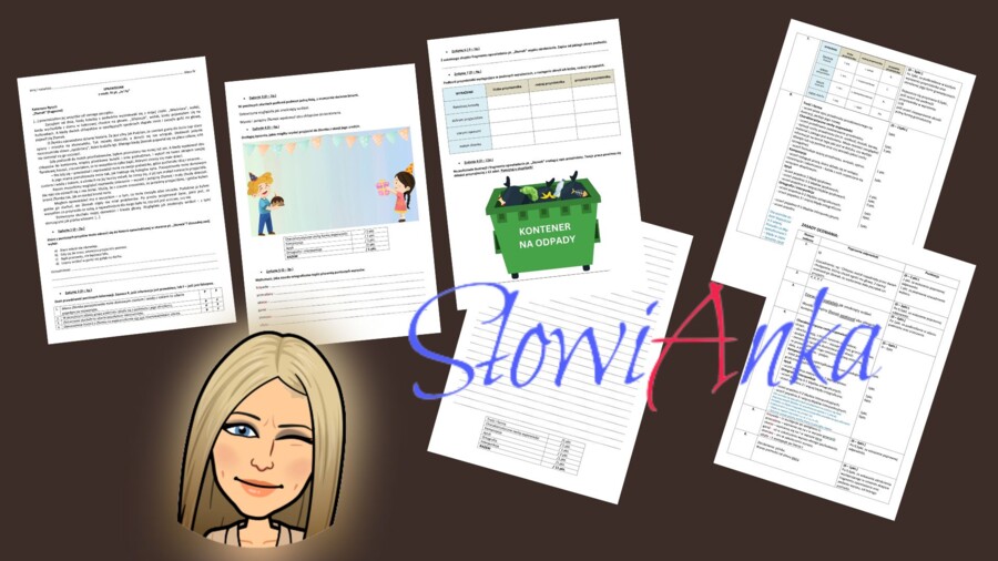 Sprawdzian z rozdz. IV pt. „Ja i ty” do podręcznika wydawnictwa WSiP „Zamieńmy słowo” dla klasy 4