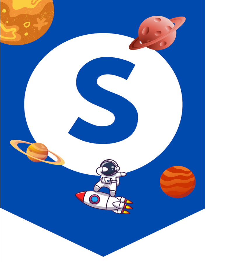 Przepis na kosmicznie zgraną ekipę - dekoracja na rozpoczęcie roku szkolnego