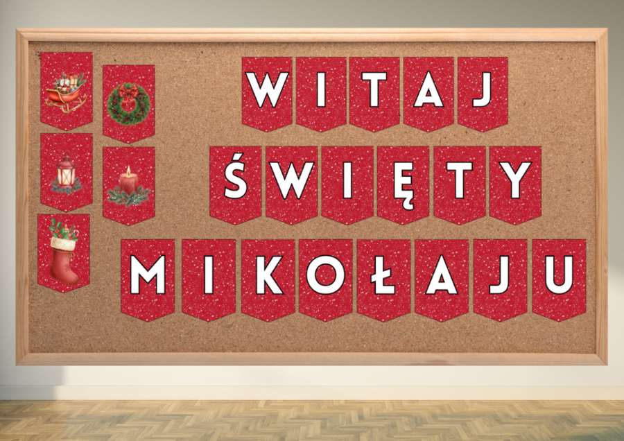 GIRLANDA NA MIKOŁAJKI