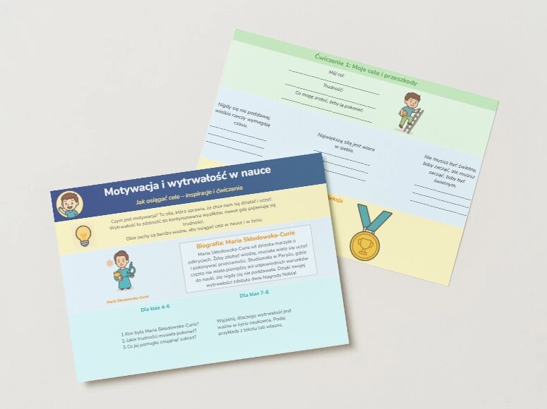 Motywacja i wytrwałość w nauce