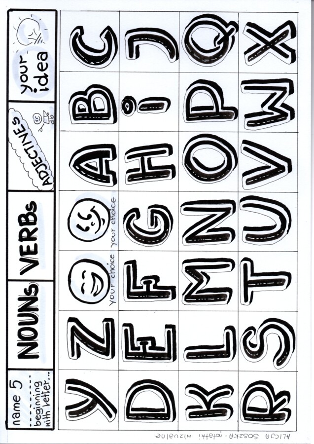 SPEAKING VISUALIZATION GAMES by Alicja Soszka