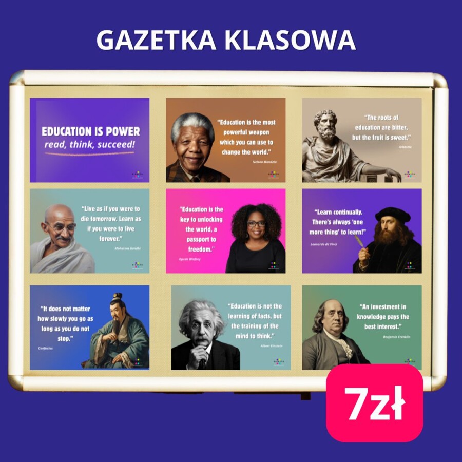 EDUCATION IS POWER - gazetka klasowa