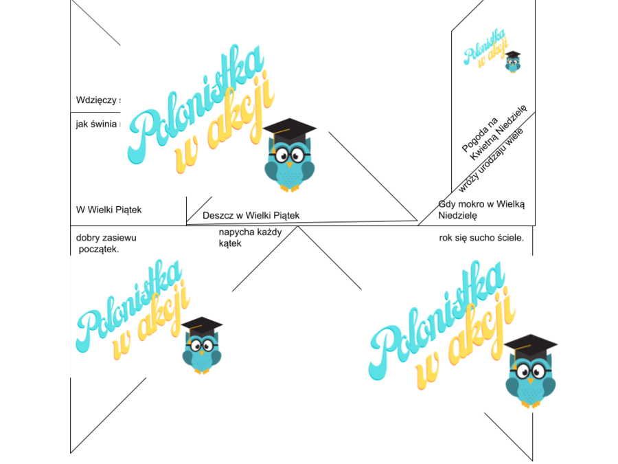 Tangram W jak Wielkanoc