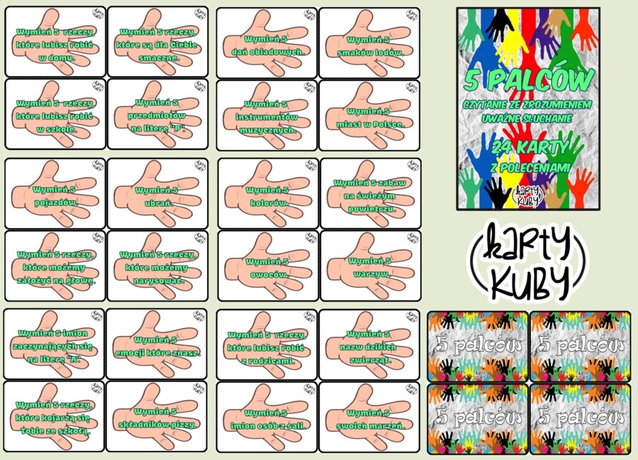 5 palców - gra