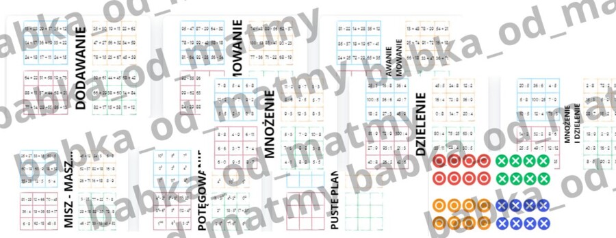 Matematyczne KÓŁKO I KRZYŻYK