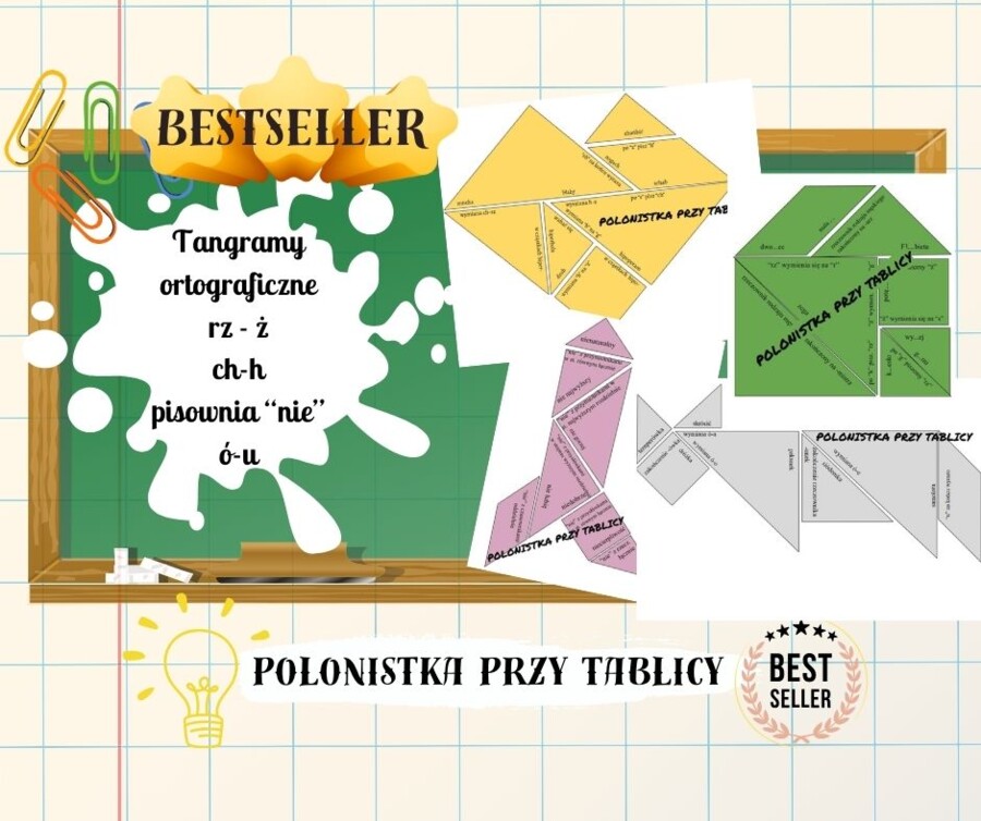 Pakiet tangramy ortograficzne 4-6